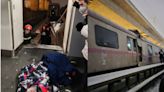 中國北京地鐵昌平線事發原因曝光 下雪軌道濕滑列車煞不住造成追尾