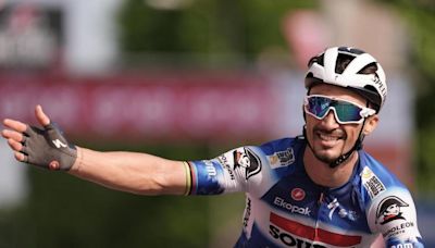 La pasión ilumina a Alaphilippe en el Giro