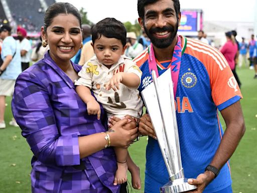 Jasprit Bumrah honoured with a heartfelt note from wife Sanjana Ganesan: 'You deserve...'