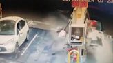 El video del brutal choque del argentino Tiago Palacios contra una gasolinera que pudo ser tragedia - MARCA USA
