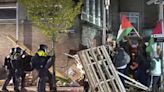 Police break up pro-Palestinian camp at Amsterdam university as campus protests spread to Europe