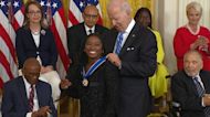 Biden awards Medal of Freedom to Denzel Washington, Simone Biles, 15 others