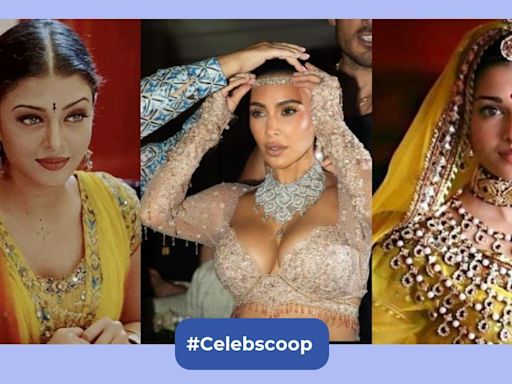 'Desi' Kim Kardashian at the Ambani wedding was inspired by Aishwarya!