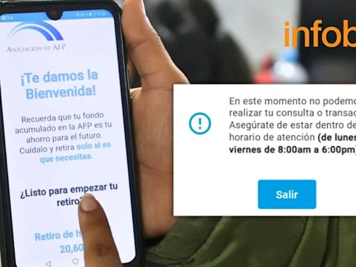 Retiro AFP 2024: Así puedes solucionar los ‘errores’ y problemas al solicitar o dar seguimiento