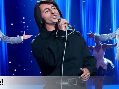 Chenoa lloró con la imitación triunfal de Bustamante en 'Tu cara me suena', que trajo con Miguel Lago un 'hit' eurovisivo