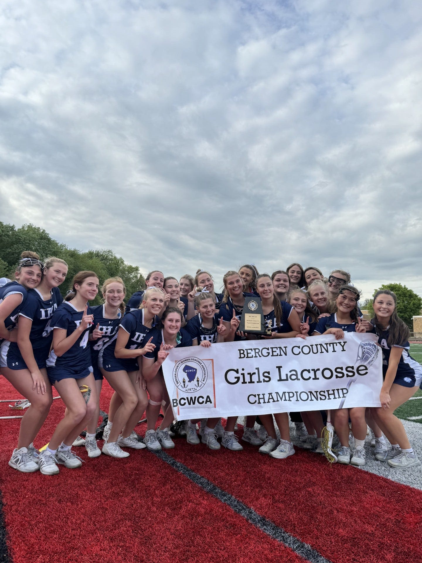 IHA girls lacrosse wins Bergen County championship, ending Ridgewood's 18-year reign