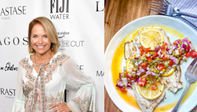 Katie Couric's Lemony 5-Minute Grilled Fish Practically Makes Itself