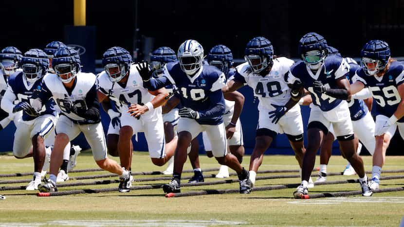 Cowboys camp observations: Padded practice brings Dallas’ first scuffle in Oxnard