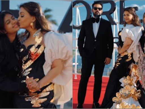 Watch: Aishwarya Rai's moments with daughter Aaradhya, designers at Cannes 2024