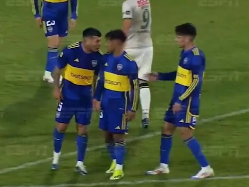 Gary Medel se peleó con un juvenil de Boca Juniors en medio del partido contra Defensa y Justicia: “Dale, corré”