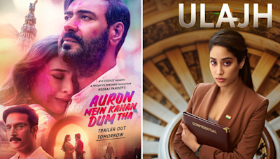 Auron Mein Kahan Dum Tha & Ulajh Headed For Disappointing Box Office Debut, Sell Less Than 1,000 Tickets