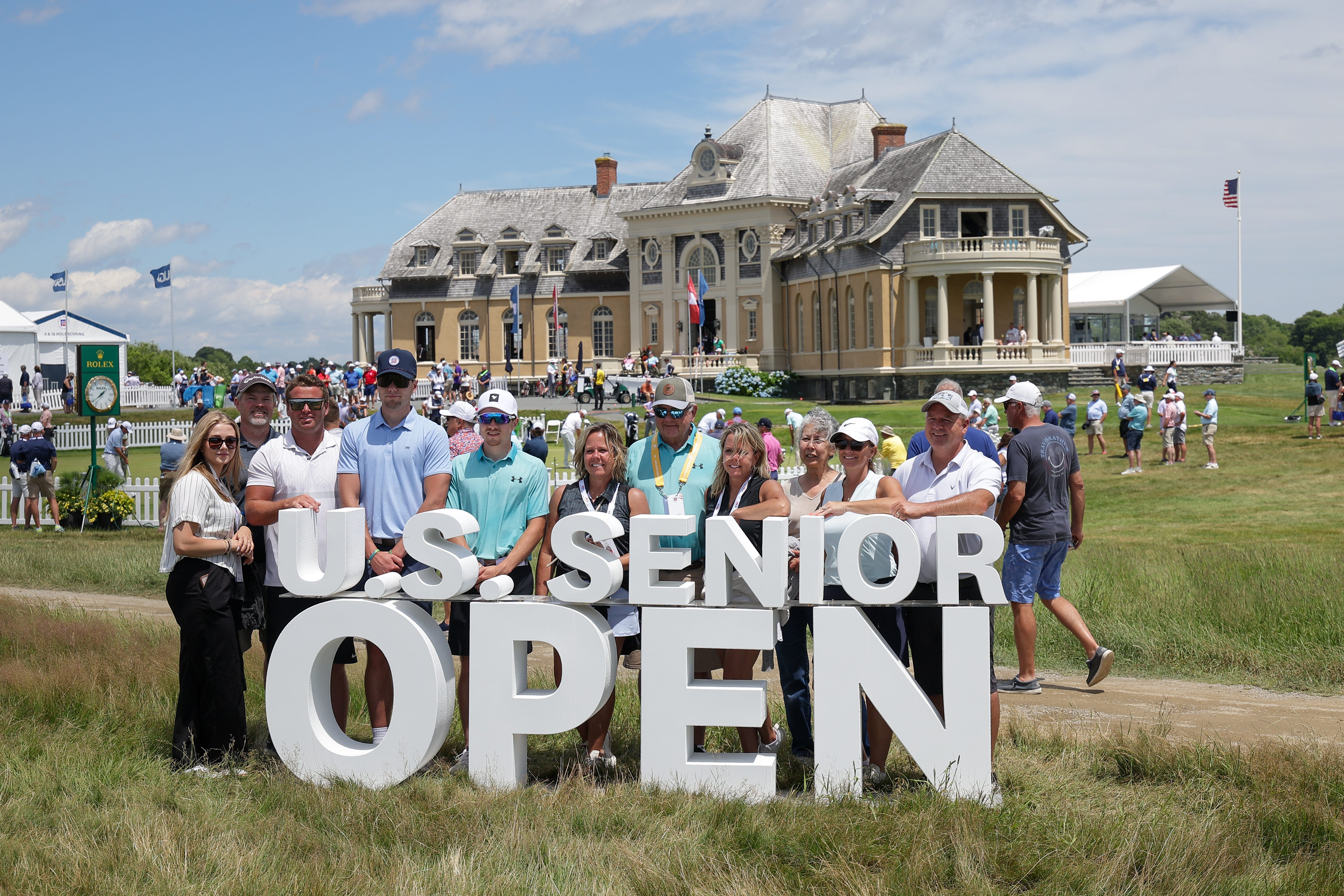 'Finally opening the doors': After a long wait, the US Senior Opens tees off in Newport