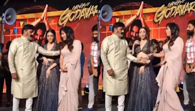 Nandamuri Balakrishna's Act of Pushing Gangs of Godavari Actress Anjali at an Event Creates Uproar Online