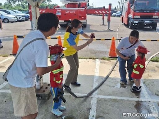 南消第五大隊 母親節辦理親子防災宣導活動