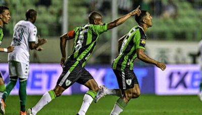 América-MG vence o Guarani com tranquilidade e encosta no G4 da Série B