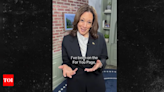 Kamala Harris joins TikTok amid surge in popularity post US presidential campaign announcement - Times of India
