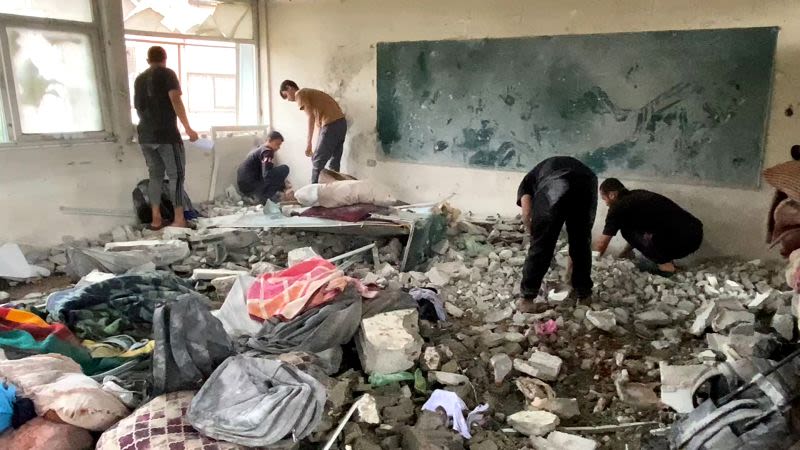 Israel strike on UN school that left dozens dead used US munitions, CNN analysis finds