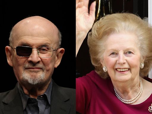 Salman Rushdie recalls ‘touchy-feely’ interaction with ‘auntie-like’ Margaret Thatcher