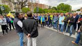 "Llevamos tres años de pérdidas": agricultores y ganaderos de secano protesta en Murcia para exigir ayudas y un decreto de sequía