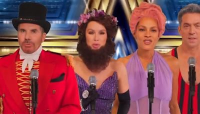 Flabbergasted Britain’s Got Talent judges transformed into Greatest Showman cast with trippy AI