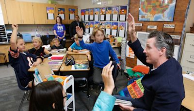 Teachers helped elect Gavin Newsom. Now, they’re angry about his budget cuts.