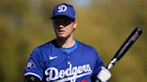 DH Shohei Ohtani hits a home run in his first game of spring training