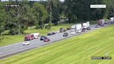 VIDEO: Crash with injuries slowing traffic on I-75 in Hamilton Co.