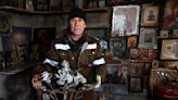 The flowers of war: Ukraine smith turns guns, ammo into art