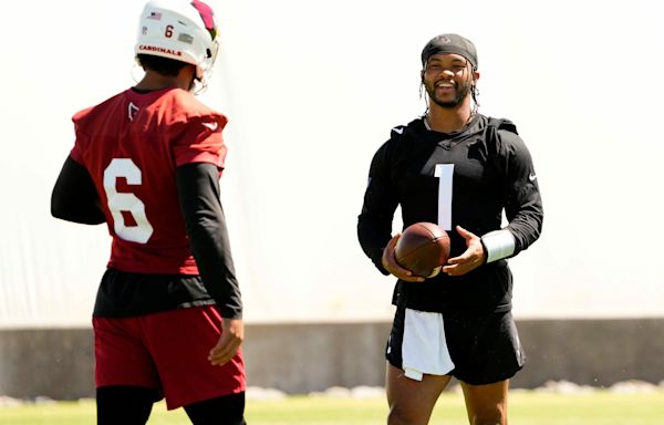 Kyler Murray works out with many teammates leading up to training camp