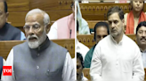 Rahul Gandhi's no-holds-barred attack on BJP, PM Modi amid new Lok Sabha power dynamics | India News - Times of India