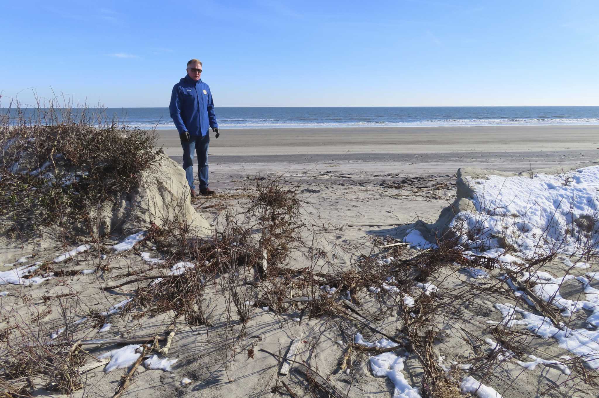 Help is coming for a Jersey Shore town that's losing the man-vs-nature battle on its eroded beaches