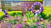 Castle Manor Garden Club honors Blue Star Families with wreath at Fort Wadsworth