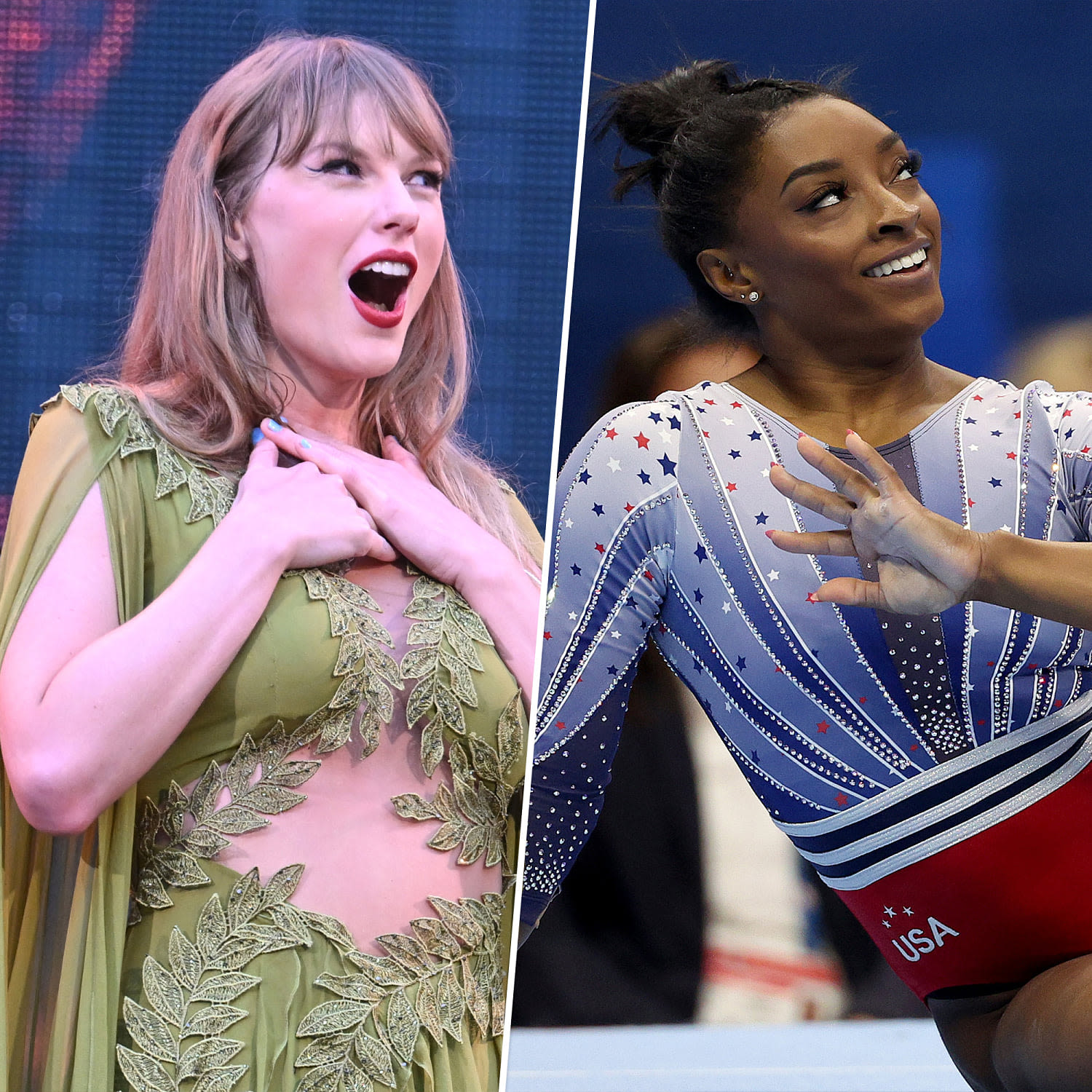Taylor Swift reacts to Simone Biles’ floor routine featuring her song: ‘Watched this so many times’