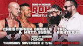 The Righteous, Lee Moriarty, Leyla Hirsch, More Set For 11/2 ROH TV