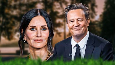 Courteney Cox says Matthew Perry 'visits' her from beyond the grave