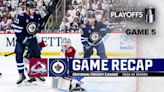 Rantanen scores twice in 3rd, Avalanche eliminate Jets with Game 5 win | NHL.com