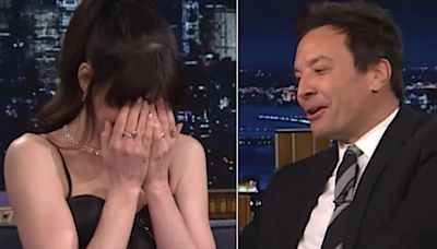 Jimmy Fallon Totally Burns His Audience To Spare Anne Hathaway From Embarrassment