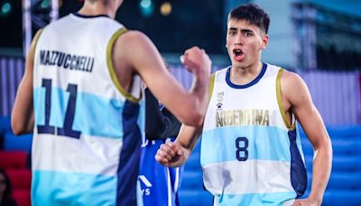 Inmejorable debut de Argentina en el Mundial U23 de 3x3