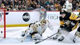 Boston pushes Penguins out of playoff spot, 6-4