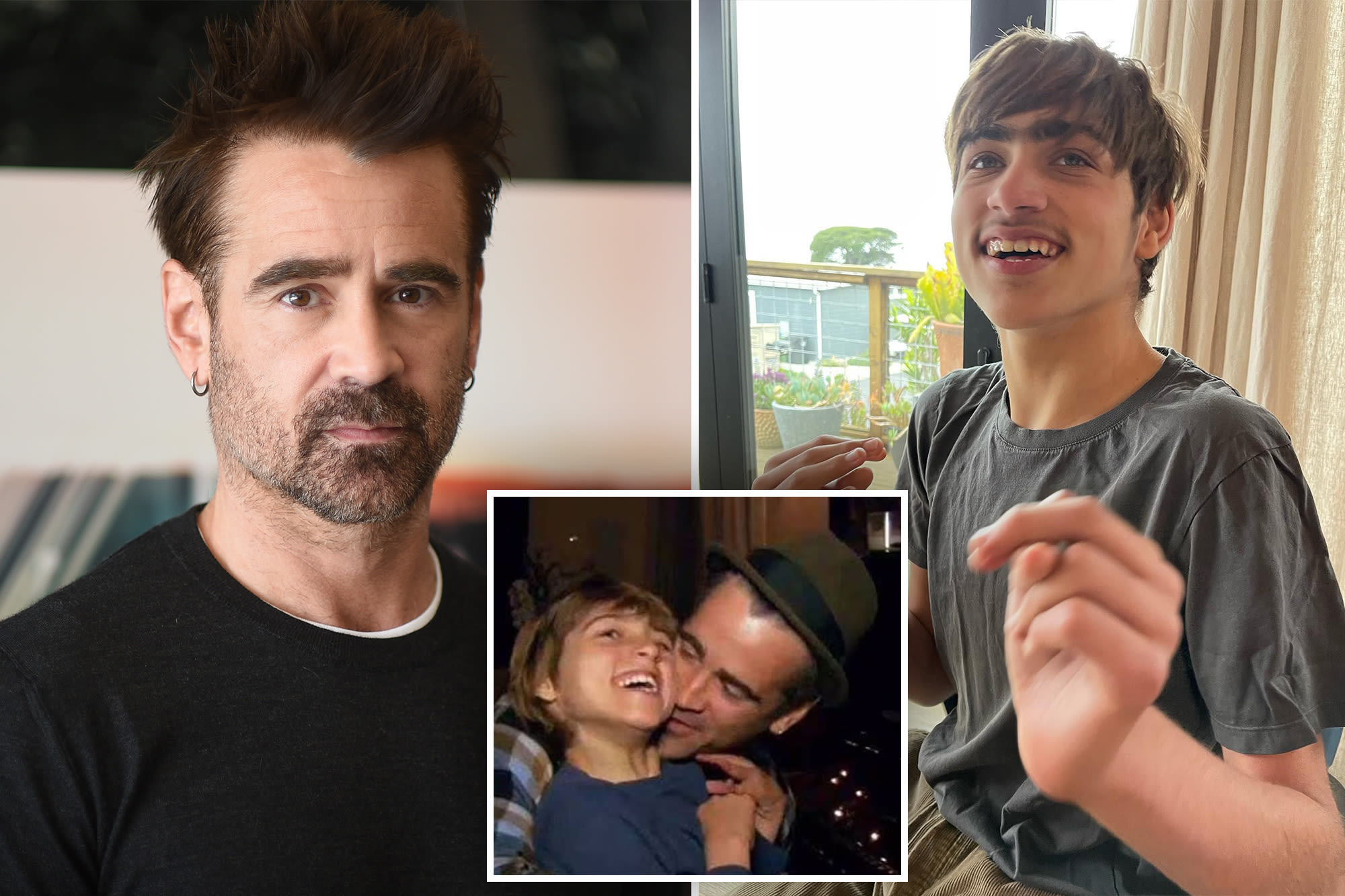 Colin Farrell chokes up over son with Angelman syndrome as he launches foundation: ‘He’s magic’