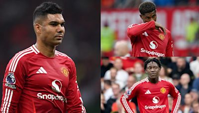 Man Utd player ratings vs Liverpool: Calamitous Casemiro sparks Red Devils collapse with Marcus Rashford and Kobbie Mainoo among Erik ten Hag's biggest flops | Goal.com