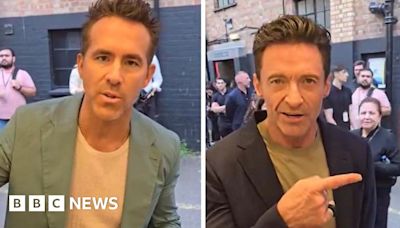 Ryan Reynolds and Hugh Jackman praise Burton hospital nurses