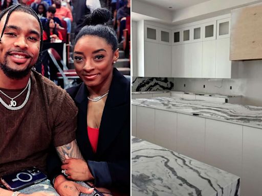 Simone Biles Shares Stunning Kitchen Update in Texas Home She's Building with Husband Jonathan Owens