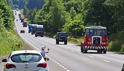 Vintage vehicles to tour through Ayrshire towns and villages this weekend