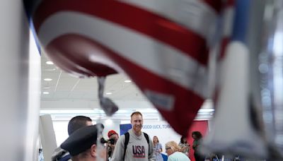 Delta organizes send-off for Team USA Olympic athletes at Atlanta airport