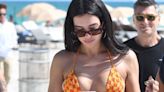 Dua Lipa Lives it Up in Argentina in a Sunshine Yellow Bra and Mini Skirt Set