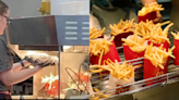 Shocking Video Shows McDonald's Worker Drying Dirty Mop Under French Fry Heat Lamp