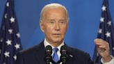Joe Biden defiant despite gaffes at Nato press conference as he battles calls to stand aside