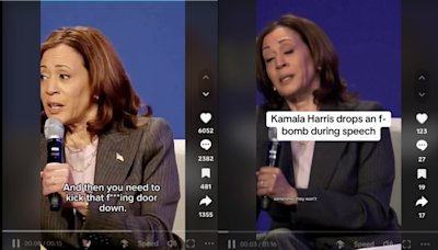 On social media, news outlets give more attention to Kamala Harris using an expletive than Trump’s corrupt promise to oil executives