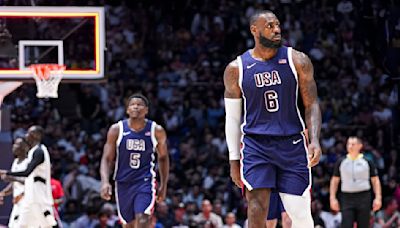 Skip Bayless Mocks LeBron James Despite Helping Team USA Narrowly Beat Germany in Final Olympics Warm-Up Game